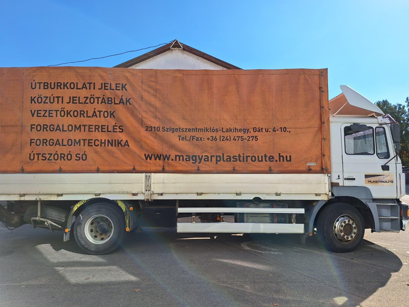 MAN 19.343 - Pritsche+Plane - LBW 1500 kg - 박스 트럭 : 사진 4 MAN 19.343 - Pritsche+Plane - LBW 1500 kg - 박스 트럭 : 사진 4