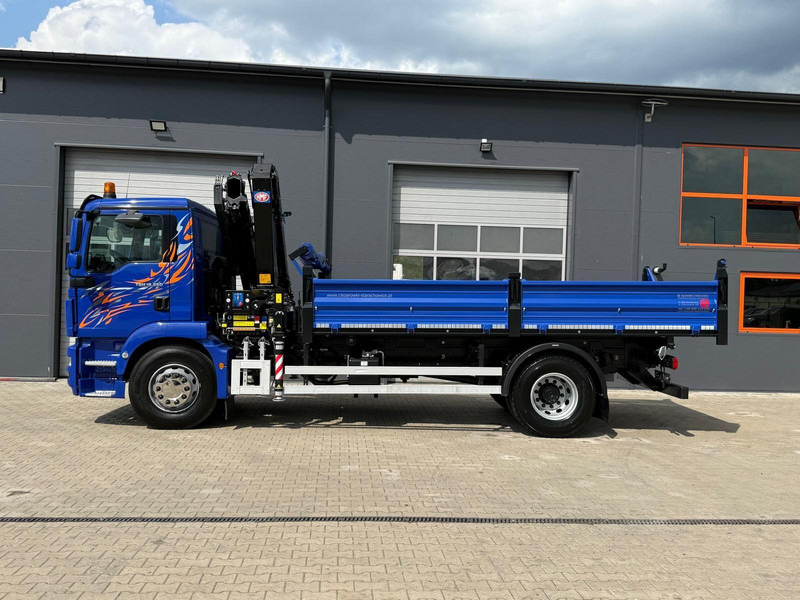 MAN MAN TGM TGL TGS 18.250 // E6 // wywrotka + HDS HMF z pilotem // - 덤프트럭 : 사진 5 MAN MAN TGM TGL TGS 18.250 // E6 // wywrotka + HDS HMF z pilotem // - 덤프트럭 : 사진 5