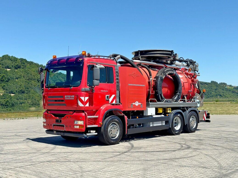 MAN TGA 26.360 * Saug und Spülwagen/CAPPELLOTTO+FUNK - 진공 흡입 트럭 : 사진 1 MAN TGA 26.360 * Saug und Spülwagen/CAPPELLOTTO+FUNK - 진공 흡입 트럭 : 사진 1