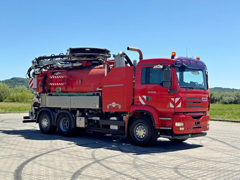 MAN TGA 26.360 * Saug und Spülwagen/CAPPELLOTTO+FUNK - 진공 흡입 트럭 : 사진 2 MAN TGA 26.360 * Saug und Spülwagen/CAPPELLOTTO+FUNK - 진공 흡입 트럭 : 사진 2