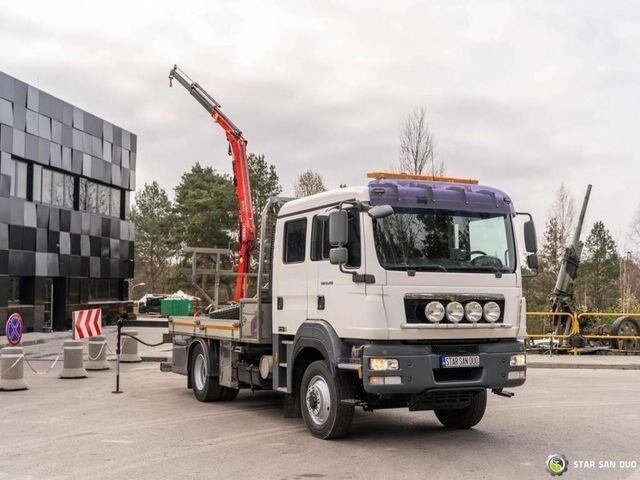 MAN TGM 13.290 4x4 FASSI F40B22 Crane Camper DOKA - 드롭사이드/ 플랫베드 트럭, 크레인 트럭 : 사진 5 MAN TGM 13.290 4x4 FASSI F40B22 Crane Camper DOKA - 드롭사이드/ 플랫베드 트럭, 크레인 트럭 : 사진 5