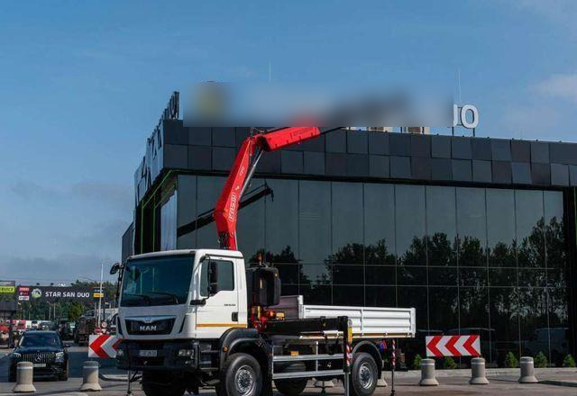 MAN TGM 18.250 4x4 Fassi F215A.0.23 Active HDS Cran - 드롭사이드/ 플랫베드 트럭, 크레인 트럭 : 사진 5 MAN TGM 18.250 4x4 Fassi F215A.0.23 Active HDS Cran - 드롭사이드/ 플랫베드 트럭, 크레인 트럭 : 사진 5