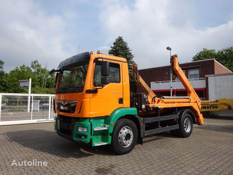 MAN TGM 18.340 Meiller AK12 MT Skip Loader - 스킵 로더 트럭 : 사진 1 MAN TGM 18.340 Meiller AK12 MT Skip Loader - 스킵 로더 트럭 : 사진 1