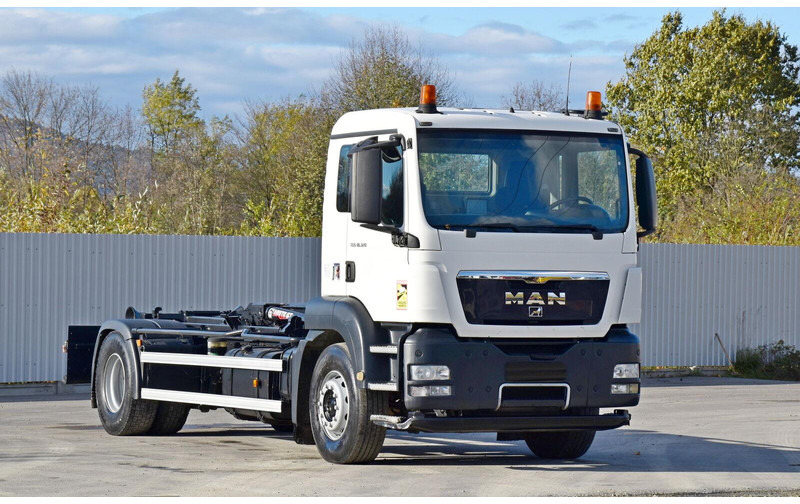 MAN TGS 18.320 Abrollkipper * Top Zustand! - 후크 리프트 트럭 : 사진 2 MAN TGS 18.320 Abrollkipper * Top Zustand! - 후크 리프트 트럭 : 사진 2