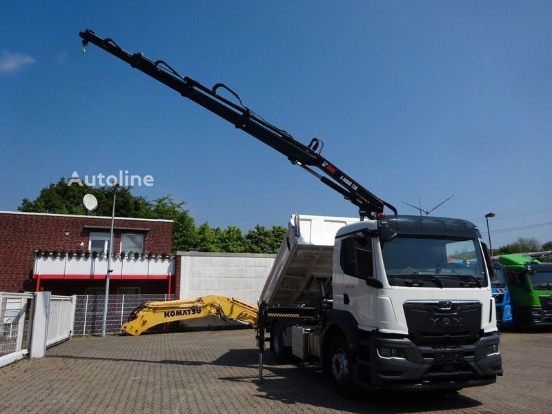 MAN TGS 22.400 - 3 way tipper + crane - 덤프트럭, 크레인 트럭 : 사진 3 MAN TGS 22.400 - 3 way tipper + crane - 덤프트럭, 크레인 트럭 : 사진 3