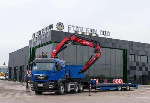 MAN TGS 26.400 6x4 HMF 3722 Fly Crane Semitrailer - 트랙터 유닛 : 사진 5 MAN TGS 26.400 6x4 HMF 3722 Fly Crane Semitrailer - 트랙터 유닛 : 사진 5
