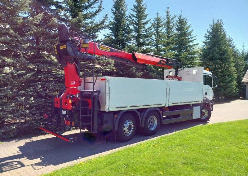 드롭사이드/ 플랫베드 트럭, 크레인 트럭 MAN TGS 26.400 Flatbed + Crane Palfinger PK 23001L : 사진 10 드롭사이드/ 플랫베드 트럭, 크레인 트럭 MAN TGS 26.400 Flatbed + Crane Palfinger PK 23001L : 사진 10