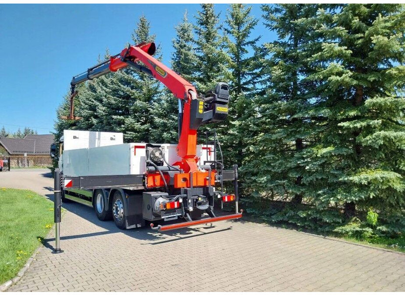 드롭사이드/ 플랫베드 트럭, 크레인 트럭 MAN TGS 26.400 Flatbed + Crane Palfinger PK 23001L : 사진 8 드롭사이드/ 플랫베드 트럭, 크레인 트럭 MAN TGS 26.400 Flatbed + Crane Palfinger PK 23001L : 사진 8