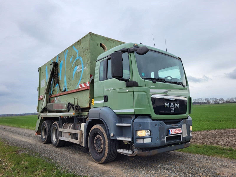 MAN TGS 26.440 6 X4 Gergen TAK 25 TD - 스킵 로더 트럭 : 사진 1 MAN TGS 26.440 6 X4 Gergen TAK 25 TD - 스킵 로더 트럭 : 사진 1