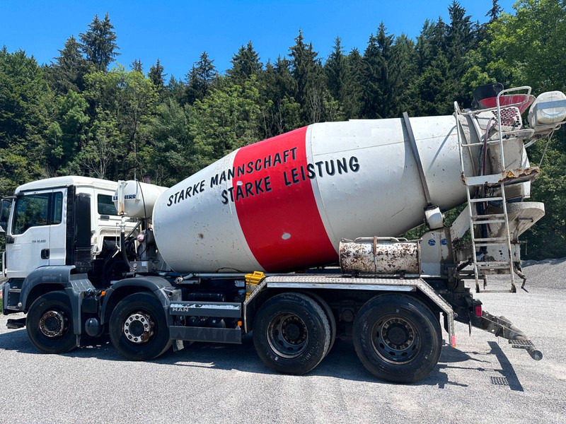 MAN TGS 32.400 x4 BB LIEBHERR 9 m³ - 콘크리트 믹서 트럭 : 사진 2 MAN TGS 32.400 x4 BB LIEBHERR 9 m³ - 콘크리트 믹서 트럭 : 사진 2