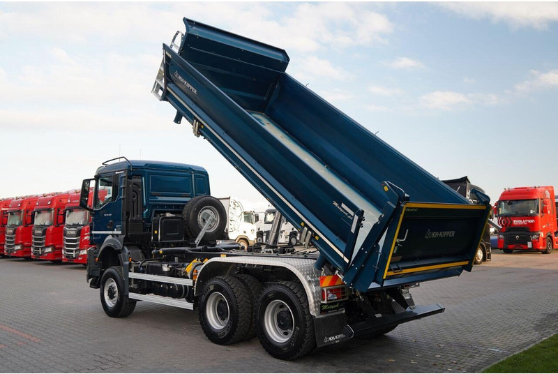 MAN TGS 33.480 / 6X6 / WYWROTKA 3 STRONNA / BORDMATIC / HYDROBURTA / - 덤프트럭 : 사진 4 MAN TGS 33.480 / 6X6 / WYWROTKA 3 STRONNA / BORDMATIC / HYDROBURTA / - 덤프트럭 : 사진 4