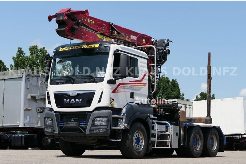 MAN TGS 33.500 - Timper truck+crane - 목재 트럭, 크레인 트럭 : 사진 1 MAN TGS 33.500 - Timper truck+crane - 목재 트럭, 크레인 트럭 : 사진 1
