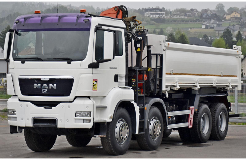 MAN TGS 35.440 * KIPPER 5,80m + KRAN * TOPZUSTAND - 덤프트럭, 크레인 트럭 : 사진 5 MAN TGS 35.440 * KIPPER 5,80m + KRAN * TOPZUSTAND - 덤프트럭, 크레인 트럭 : 사진 5