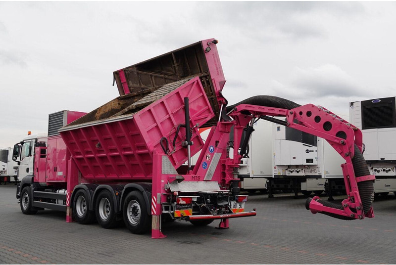 MAN TGS 35.480 / 8X4 / ASENIZACYJNY / ŁADOWARKA PRÓŻNIOWA / WUKO / M - 진공 흡입 트럭 : 사진 5 MAN TGS 35.480 / 8X4 / ASENIZACYJNY / ŁADOWARKA PRÓŻNIOWA / WUKO / M - 진공 흡입 트럭 : 사진 5