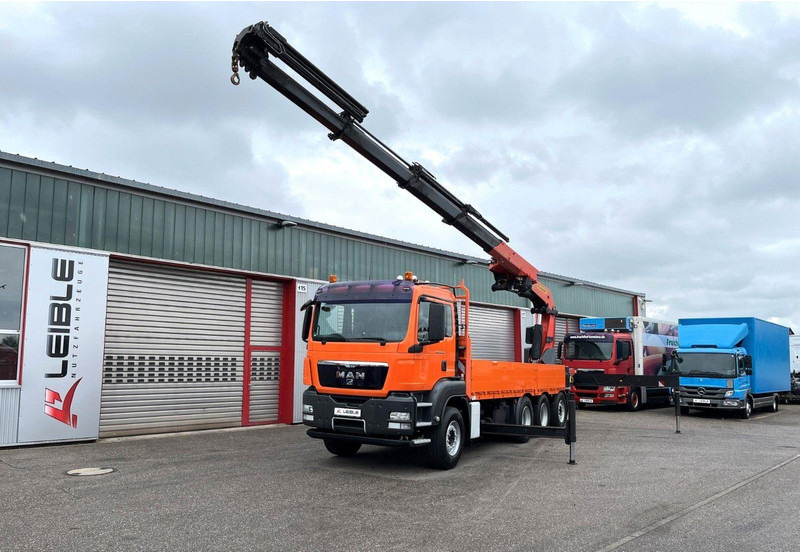 MAN TGS 35.480 8x4 Crane Palfinger PK 50002EH - 드롭사이드/ 플랫베드 트럭, 크레인 트럭 : 사진 5 MAN TGS 35.480 8x4 Crane Palfinger PK 50002EH - 드롭사이드/ 플랫베드 트럭, 크레인 트럭 : 사진 5