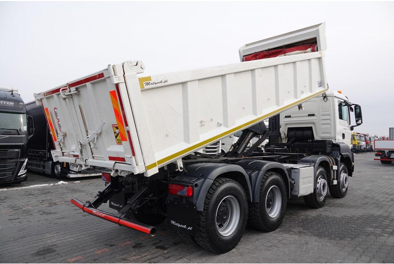 MAN TGS 35.480 / 8x4 / WYWROTKA / BORDMATIC / HYDROBURTA / OPONY 100 - 덤프트럭 : 사진 4 MAN TGS 35.480 / 8x4 / WYWROTKA / BORDMATIC / HYDROBURTA / OPONY 100 - 덤프트럭 : 사진 4