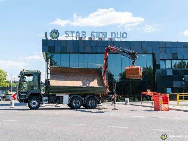 MAN TGS 35.480 PALFINGER PK 20002 HDS Grapple Tippe - 덤프트럭, 크레인 트럭 : 사진 1 MAN TGS 35.480 PALFINGER PK 20002 HDS Grapple Tippe - 덤프트럭, 크레인 트럭 : 사진 1