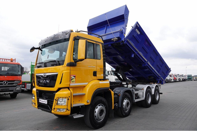MAN TGS 35.500 / 8x4 / WYWROTKA / HYDROBURTA / BORDMATIK / NAVI / 20 - 덤프트럭 : 사진 3 MAN TGS 35.500 / 8x4 / WYWROTKA / HYDROBURTA / BORDMATIK / NAVI / 20 - 덤프트럭 : 사진 3