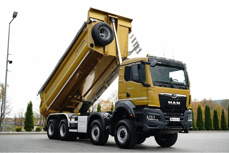 MAN TGS 41.480 / 8X6 / WYWROTKA / S1 - TYLNOZSYP / AUTOMAT / FABRYCZ - 덤프트럭 : 사진 1 MAN TGS 41.480 / 8X6 / WYWROTKA / S1 - TYLNOZSYP / AUTOMAT / FABRYCZ - 덤프트럭 : 사진 1