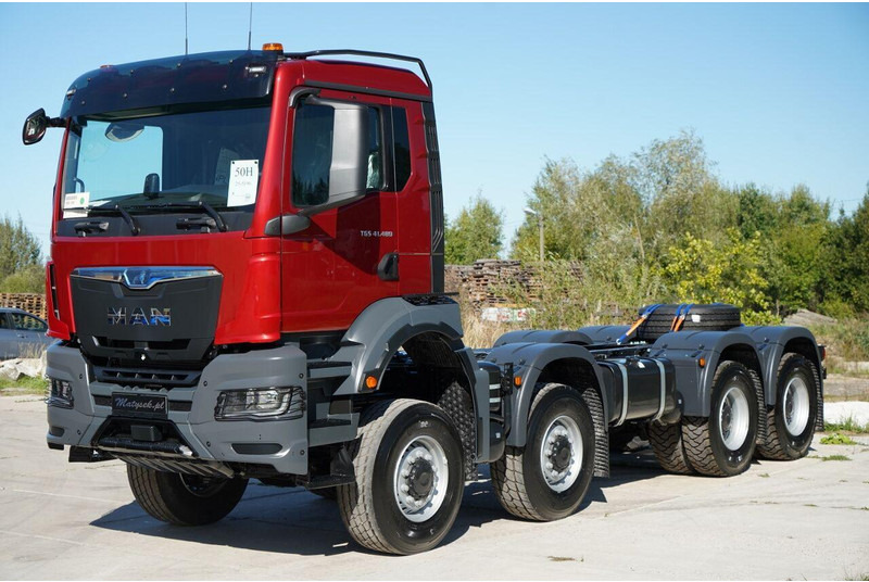 MAN TGS 41.480 / 8X8 / DO ZABUDOWY / FABRYCZNIE NOWY 2025 - 캡 새시 트럭 : 사진 1 MAN TGS 41.480 / 8X8 / DO ZABUDOWY / FABRYCZNIE NOWY 2025 - 캡 새시 트럭 : 사진 1