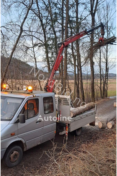 Mercedes-Benz 413 - Doka tipper+crane with gripper - 덤프트럭, 크레인 트럭 : 사진 2 Mercedes-Benz 413 - Doka tipper+crane with gripper - 덤프트럭, 크레인 트럭 : 사진 2