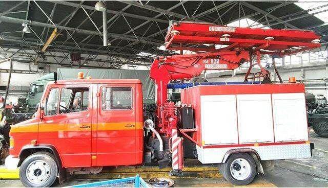 Mercedes-Benz 814 DHL ATLAS RAIL ROAD RAILWAY ZWEIWEG - 소방차 : 사진 1 Mercedes-Benz 814 DHL ATLAS RAIL ROAD RAILWAY ZWEIWEG - 소방차 : 사진 1