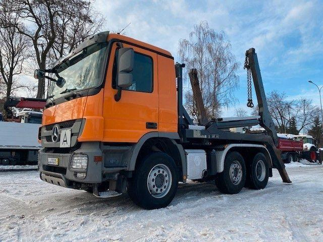 Mercedes-Benz ACTROS 1841 - 스킵 로더 트럭 : 사진 1 Mercedes-Benz ACTROS 1841 - 스킵 로더 트럭 : 사진 1