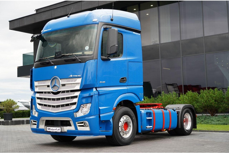 Mercedes-Benz ACTROS 1848 / STREAM SPACE / 2019 / ALUFELGI / PO KONTRAKCIE SER - 트랙터 유닛 : 사진 1 Mercedes-Benz ACTROS 1848 / STREAM SPACE / 2019 / ALUFELGI / PO KONTRAKCIE SER - 트랙터 유닛 : 사진 1
