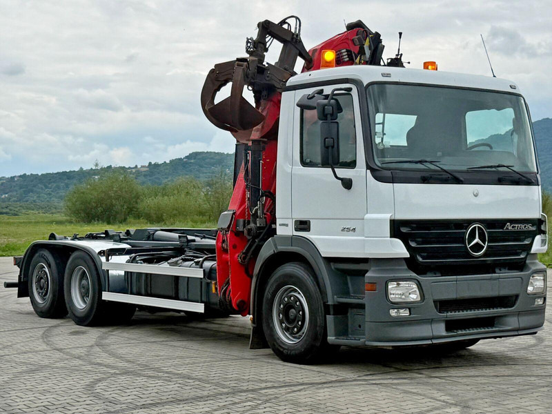 Mercedes-Benz ACTROS 2541 ABROLLKIPPER EPSILON E140Z81 TOP - 후크 리프트 트럭, 크레인 트럭 : 사진 3 Mercedes-Benz ACTROS 2541 ABROLLKIPPER EPSILON E140Z81 TOP - 후크 리프트 트럭, 크레인 트럭 : 사진 3
