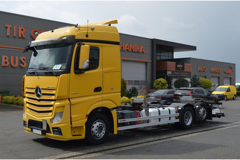 Mercedes-Benz ACTROS 2542 EURO 6 BDF SWAP CHASSIS - 캡 새시 트럭 : 사진 1 Mercedes-Benz ACTROS 2542 EURO 6 BDF SWAP CHASSIS - 캡 새시 트럭 : 사진 1