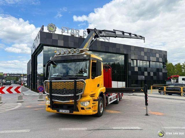 Mercedes-Benz ACTROS 2543 6x2 PalfingerPK 26002 EH Crane - 드롭사이드/ 플랫베드 트럭, 크레인 트럭 : 사진 5 Mercedes-Benz ACTROS 2543 6x2 PalfingerPK 26002 EH Crane - 드롭사이드/ 플랫베드 트럭, 크레인 트럭 : 사진 5