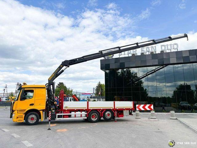 Mercedes-Benz ACTROS 2543 6x2 PalfingerPK 26002 EH Crane - 드롭사이드/ 플랫베드 트럭, 크레인 트럭 : 사진 2 Mercedes-Benz ACTROS 2543 6x2 PalfingerPK 26002 EH Crane - 드롭사이드/ 플랫베드 트럭, 크레인 트럭 : 사진 2