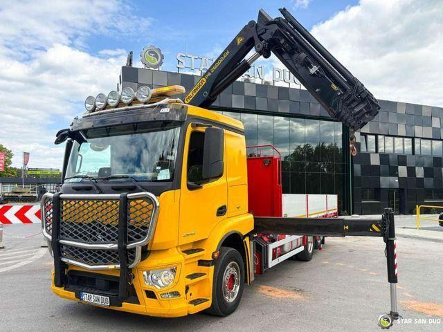Mercedes-Benz ACTROS 2543 6x2 PalfingerPK 26002 EH Crane - 드롭사이드/ 플랫베드 트럭, 크레인 트럭 : 사진 3 Mercedes-Benz ACTROS 2543 6x2 PalfingerPK 26002 EH Crane - 드롭사이드/ 플랫베드 트럭, 크레인 트럭 : 사진 3