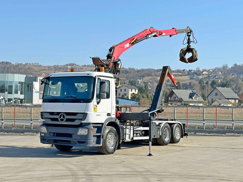 Mercedes-Benz ACTROS 2544 * ABROLLKIPPER * LHO L190Z(78) * TOP - 후크 리프트 트럭, 크레인 트럭 : 사진 2 Mercedes-Benz ACTROS 2544 * ABROLLKIPPER * LHO L190Z(78) * TOP - 후크 리프트 트럭, 크레인 트럭 : 사진 2