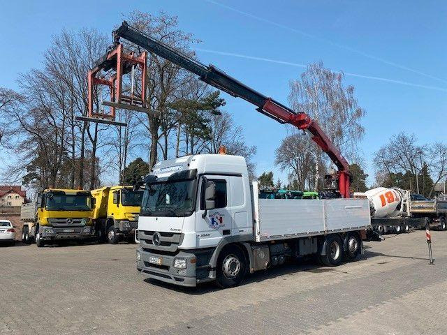 Mercedes-Benz ACTROS 2544 - 드롭사이드/ 플랫베드 트럭, 크레인 트럭 : 사진 1 Mercedes-Benz ACTROS 2544 - 드롭사이드/ 플랫베드 트럭, 크레인 트럭 : 사진 1