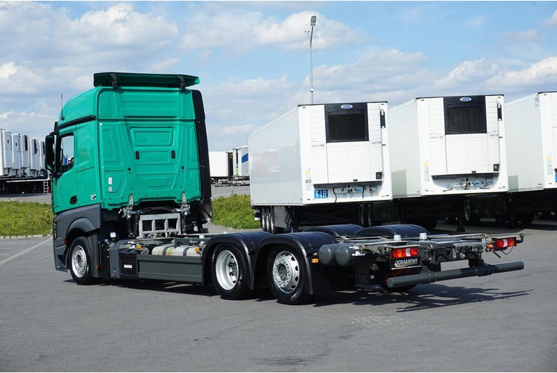 Mercedes-Benz ACTROS / 2548 / ACC / E 6 / MP 5 / MEGA / BDF 7,82 M / RETARDER - 컨테이너 운반 장치/ 스와프 보디 트럭 : 사진 5 Mercedes-Benz ACTROS / 2548 / ACC / E 6 / MP 5 / MEGA / BDF 7,82 M / RETARDER - 컨테이너 운반 장치/ 스와프 보디 트럭 : 사진 5