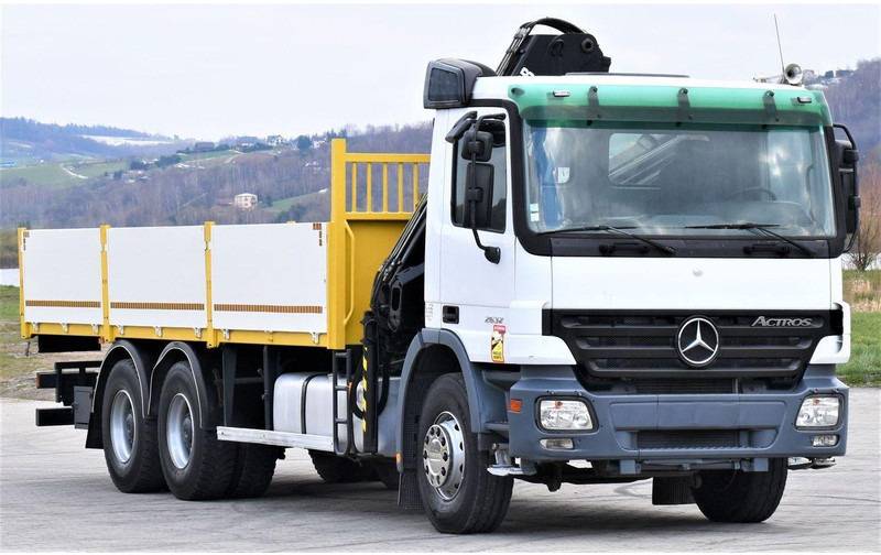 Mercedes-Benz ACTROS 2632 - 드롭사이드/ 플랫베드 트럭, 크레인 트럭 : 사진 3 Mercedes-Benz ACTROS 2632 - 드롭사이드/ 플랫베드 트럭, 크레인 트럭 : 사진 3