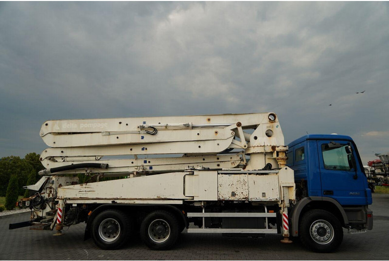 콘크리트 펌프 트럭 Mercedes-Benz ACTROS 2636 / POMPA SERMAC 5Z37 / 37  METRÓW / STEROWANIE RADIOW : 사진 6