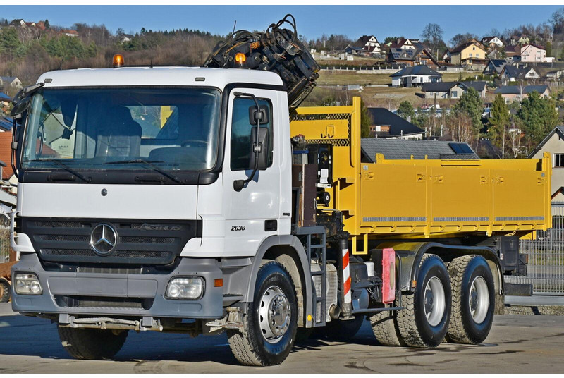 Mercedes-Benz ACTROS 2636 * TEREX 165.2E - A4 + FUNK/6x4 - 덤프트럭, 크레인 트럭 : 사진 4 Mercedes-Benz ACTROS 2636 * TEREX 165.2E - A4 + FUNK/6x4 - 덤프트럭, 크레인 트럭 : 사진 4