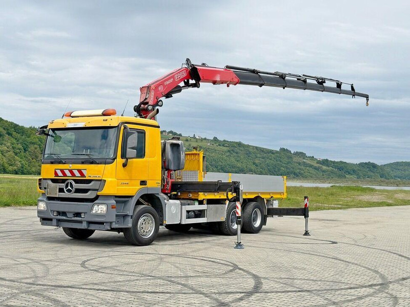 Mercedes-Benz ACTROS 2646 * FASSI F365AXP.26 + FUNK * 6x4 - 드롭사이드/ 플랫베드 트럭, 크레인 트럭 : 사진 2 Mercedes-Benz ACTROS 2646 * FASSI F365AXP.26 + FUNK * 6x4 - 드롭사이드/ 플랫베드 트럭, 크레인 트럭 : 사진 2