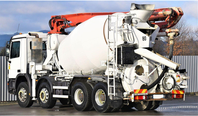 Mercedes-Benz ACTROS 3241* Betonpumpe 21m *8x4 * Top Zustand - 콘크리트 펌프 트럭 : 사진 5 Mercedes-Benz ACTROS 3241* Betonpumpe 21m *8x4 * Top Zustand - 콘크리트 펌프 트럭 : 사진 5