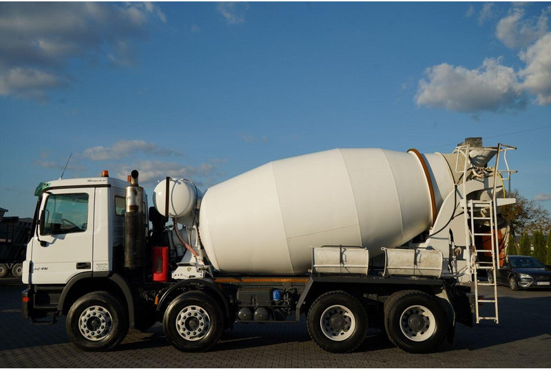 Mercedes-Benz ACTROS 3246 / BETONOMIESZARKA SCHWING STETTER / 8X4 / EPS + SPRZ - 콘크리트 믹서 트럭 : 사진 5 Mercedes-Benz ACTROS 3246 / BETONOMIESZARKA SCHWING STETTER / 8X4 / EPS + SPRZ - 콘크리트 믹서 트럭 : 사진 5