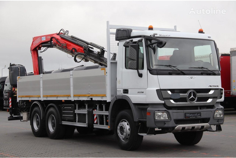 Mercedes-Benz ACTROS 3336 - 드롭사이드/ 플랫베드 트럭, 크레인 트럭 : 사진 1 Mercedes-Benz ACTROS 3336 - 드롭사이드/ 플랫베드 트럭, 크레인 트럭 : 사진 1