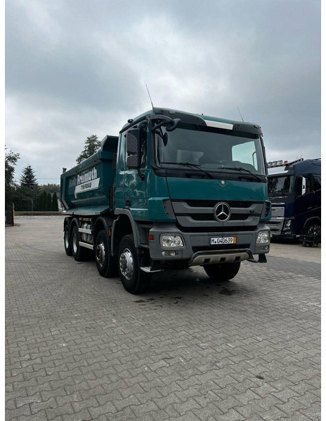 Mercedes-Benz ACTROS 4144 MP3 8X6 , KIPPER CARNEHL MULDA - 덤프트럭 : 사진 4 Mercedes-Benz ACTROS 4144 MP3 8X6 , KIPPER CARNEHL MULDA - 덤프트럭 : 사진 4
