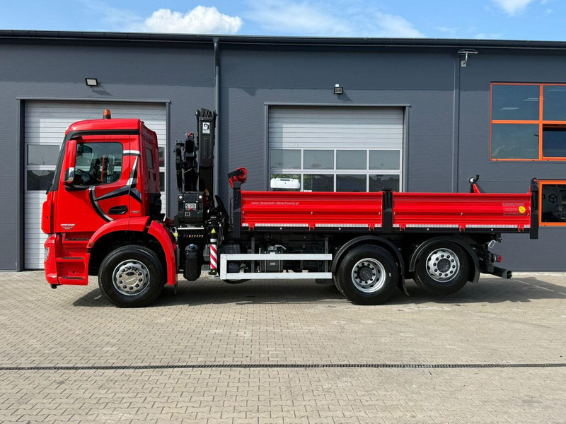 Mercedes-Benz AROCS 2532 // E6 // wywrotka 3-Stronna + HIAB HIDUO 158 B-2 // 6 - 덤프트럭, 크레인 트럭 : 사진 5 Mercedes-Benz AROCS 2532 // E6 // wywrotka 3-Stronna + HIAB HIDUO 158 B-2 // 6 - 덤프트럭, 크레인 트럭 : 사진 5
