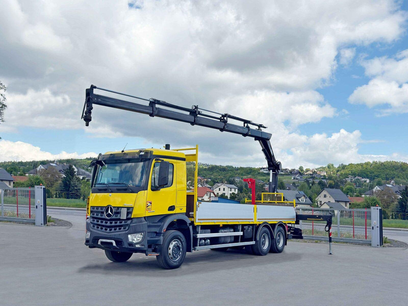 Mercedes-Benz AROCS 2636 *HIAB 166 D-4 HIDUO + FUNK* 6x4 - 드롭사이드/ 플랫베드 트럭, 크레인 트럭 : 사진 2 Mercedes-Benz AROCS 2636 *HIAB 166 D-4 HIDUO + FUNK* 6x4 - 드롭사이드/ 플랫베드 트럭, 크레인 트럭 : 사진 2