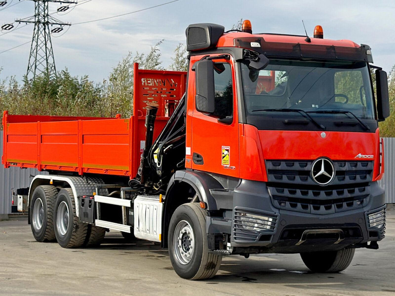 Mercedes-Benz AROCS 2640 *HIAB 144 BS - 3/FUNK + * 6x4 - 덤프트럭, 크레인 트럭 : 사진 3 Mercedes-Benz AROCS 2640 *HIAB 144 BS - 3/FUNK + * 6x4 - 덤프트럭, 크레인 트럭 : 사진 3
