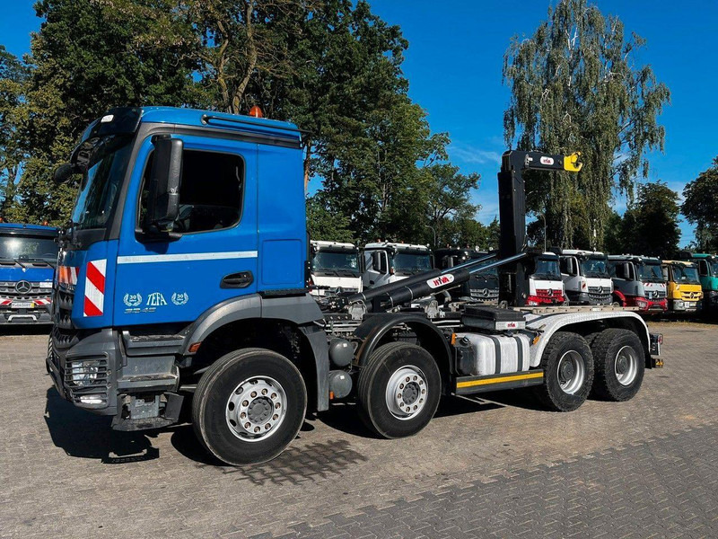 Mercedes-Benz AROCS 3246 8X4 ABROLLKIPPER HYVALIFT 26.57 - 후크 리프트 트럭 : 사진 1 Mercedes-Benz AROCS 3246 8X4 ABROLLKIPPER HYVALIFT 26.57 - 후크 리프트 트럭 : 사진 1