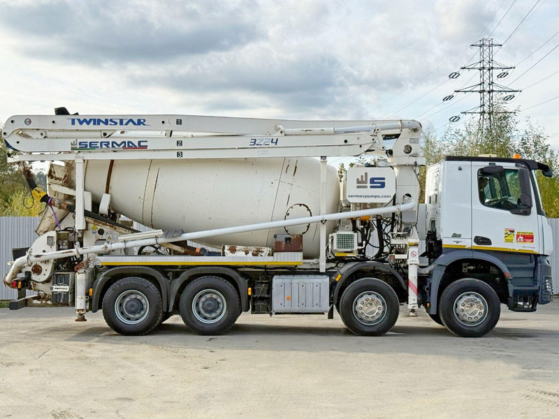 Mercedes-Benz AROCS 3743 * Betonpumpe + FUNK * 8x4 * TOP - 콘크리트 펌프 트럭 : 사진 5 Mercedes-Benz AROCS 3743 * Betonpumpe + FUNK * 8x4 * TOP - 콘크리트 펌프 트럭 : 사진 5
