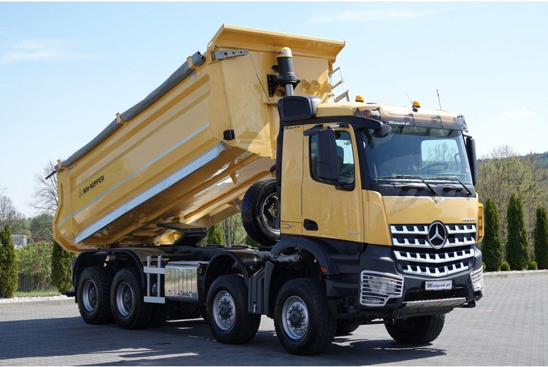 덤프트럭 Mercedes-Benz AROCS 4145 / 8x8 / WYWROTKA TYLNOZSYPOWA / KH KIPPER  / EURO 6 : 사진 11